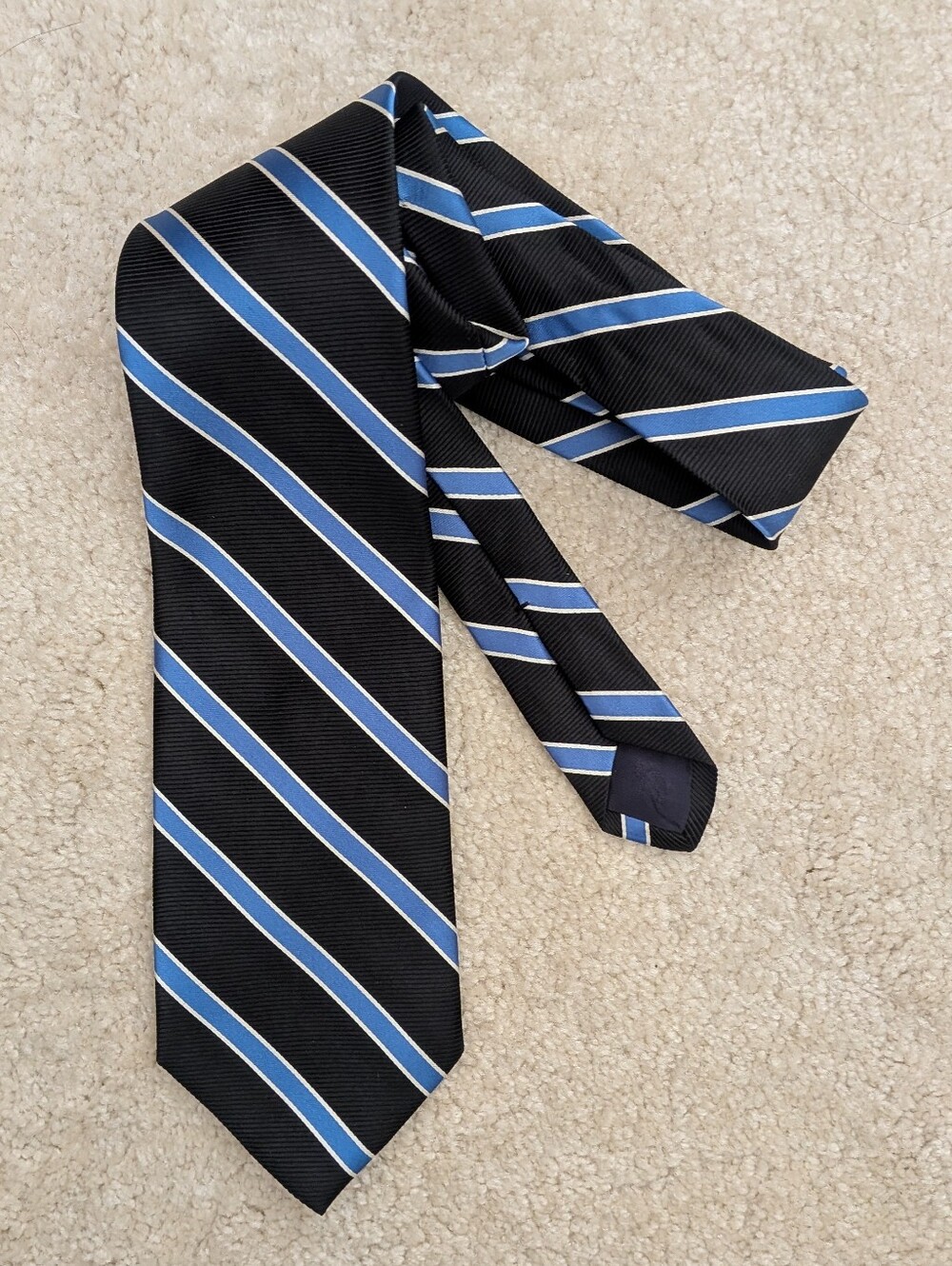 Brooks Brothers blue silk tie